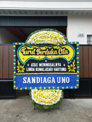 Papan Bunga Duka di Teduh
